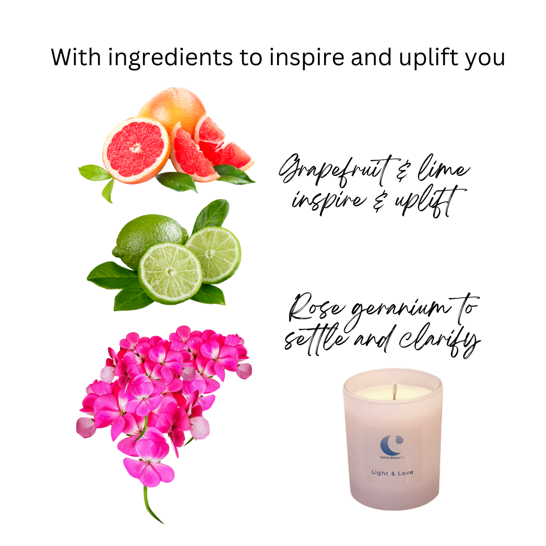 Light & Love - Essential Oil Candle